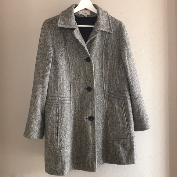 Winter Time wool coat/ color Gray/ size Medium - Picture 1 of 8